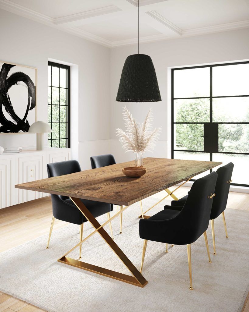 Leah Dining Table - TOV Furniture